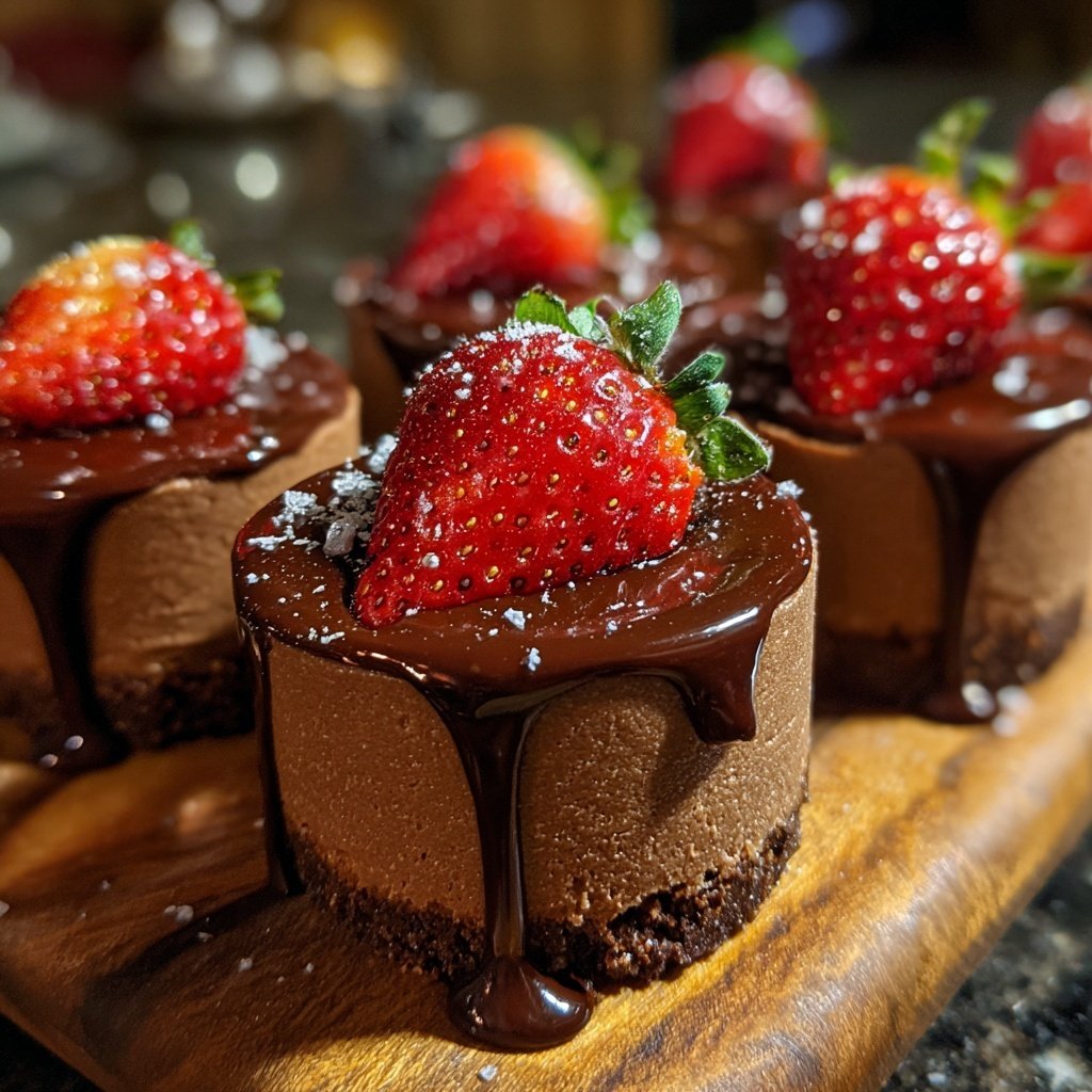 Chocolate Strawberry Dessert Cups
