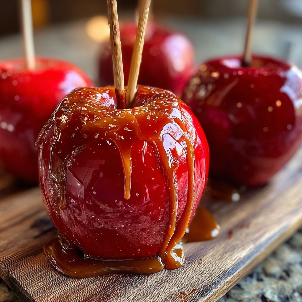 Classic Red Candy Apples