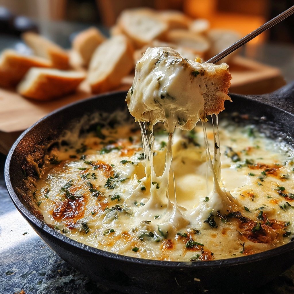 Fondue with Goat Cheese