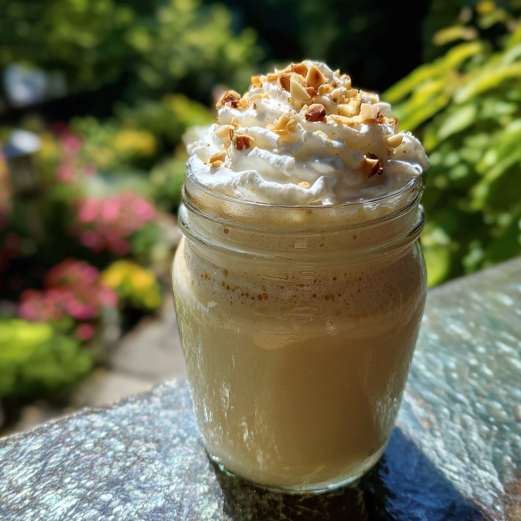 Vanilla Hazelnut Iced Frappé