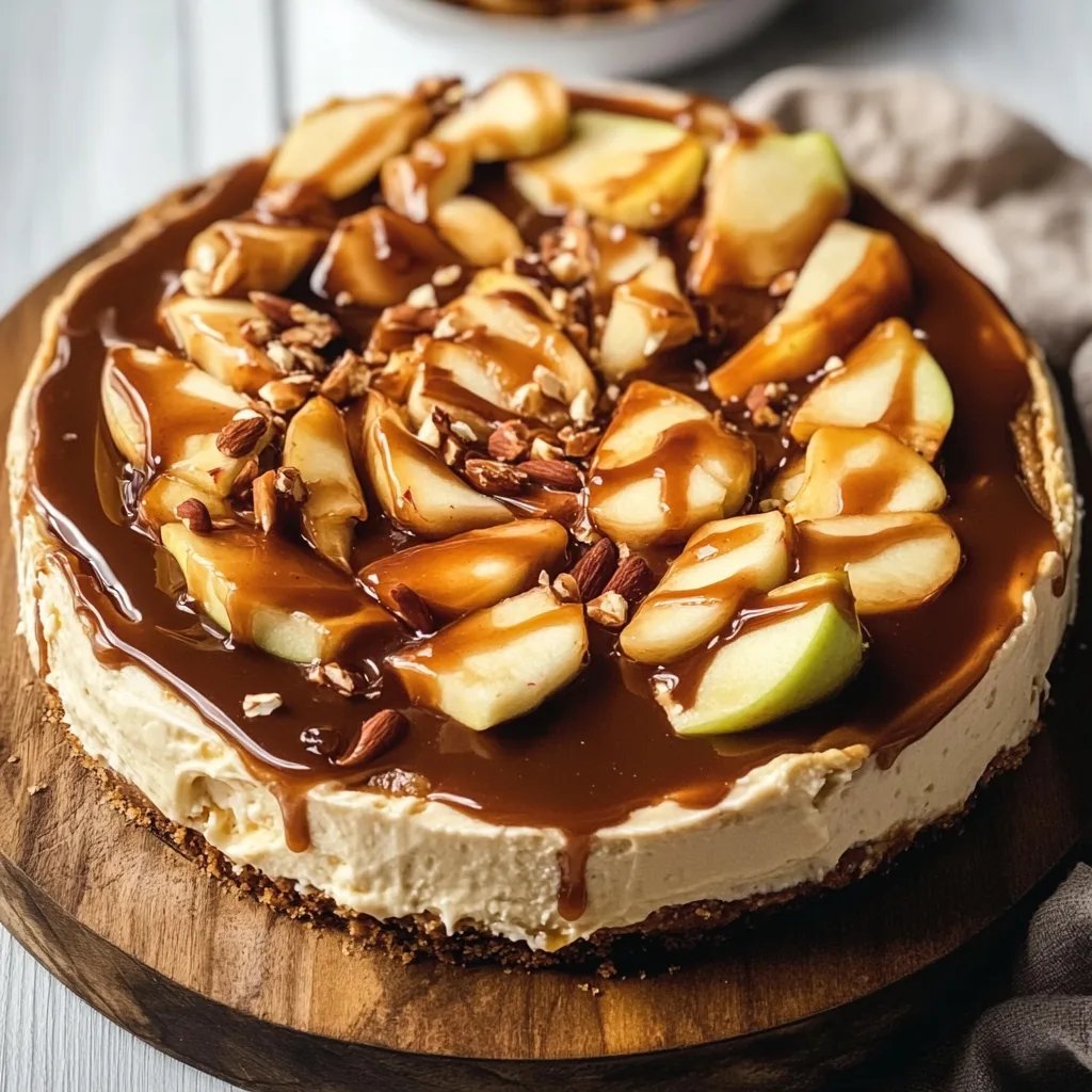 Caramel Apple Cheesecake Dip