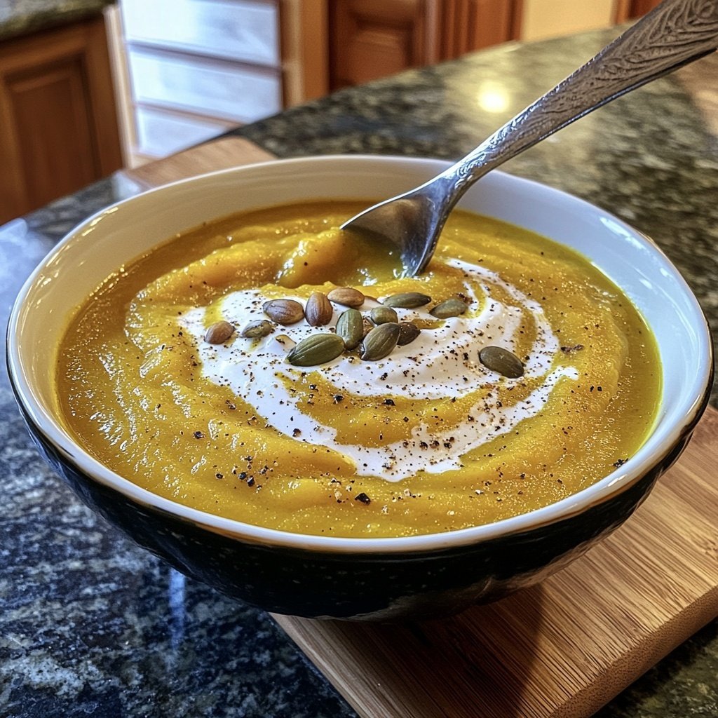Roasted Acorn Squash Soup