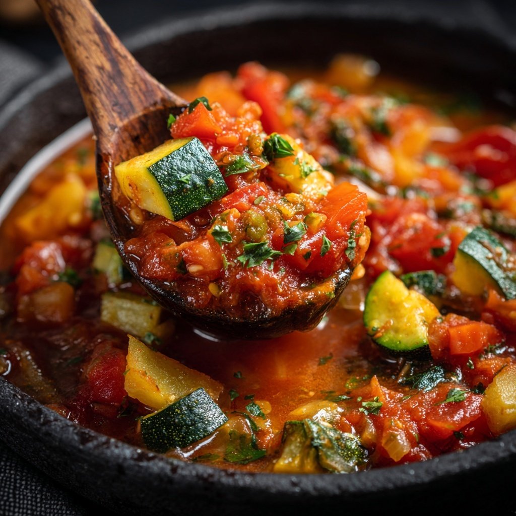 Healthy Crockpot Italian Vegetable Stew