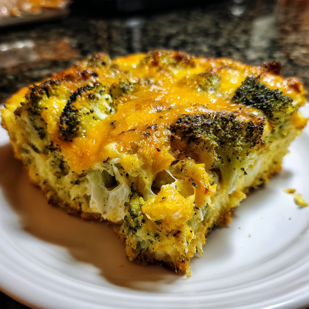 Sunday Cheesy Broccoli Bake