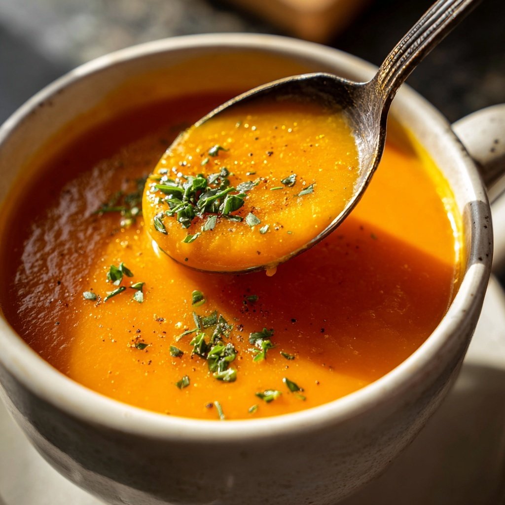 Creamy Carrot Ginger Soup