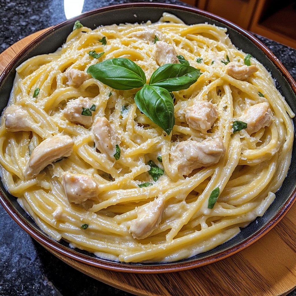Easy Parmesan Chicken Pasta