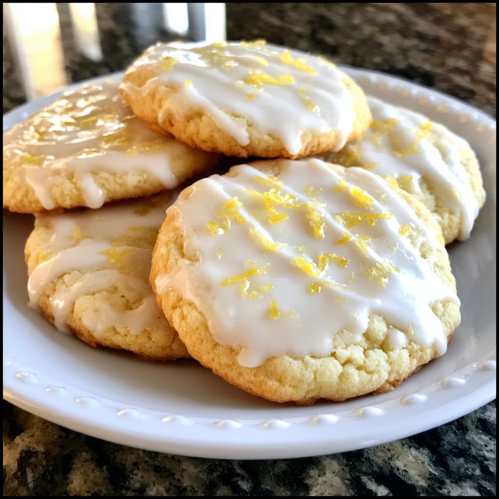 Soft Limoncello Sugar Cookies