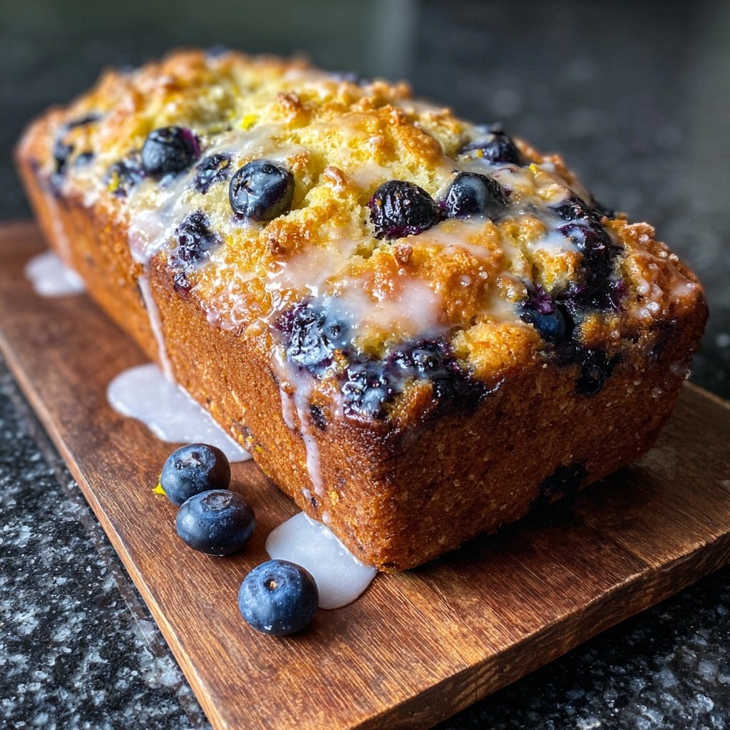 Blueberry Lemon Breakfast Loaf