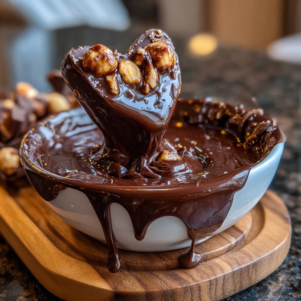 Chocolate Hazelnut Fondue