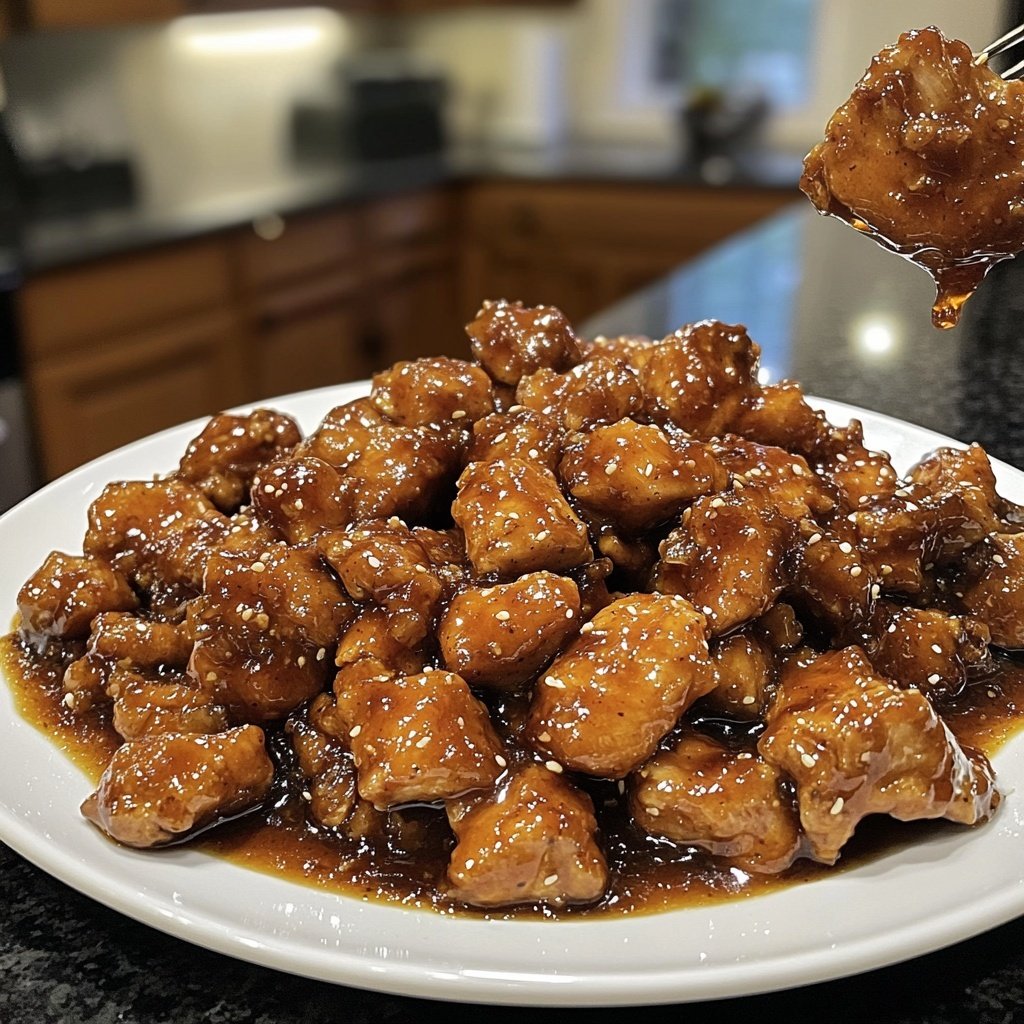 Easy Mongolian Chicken