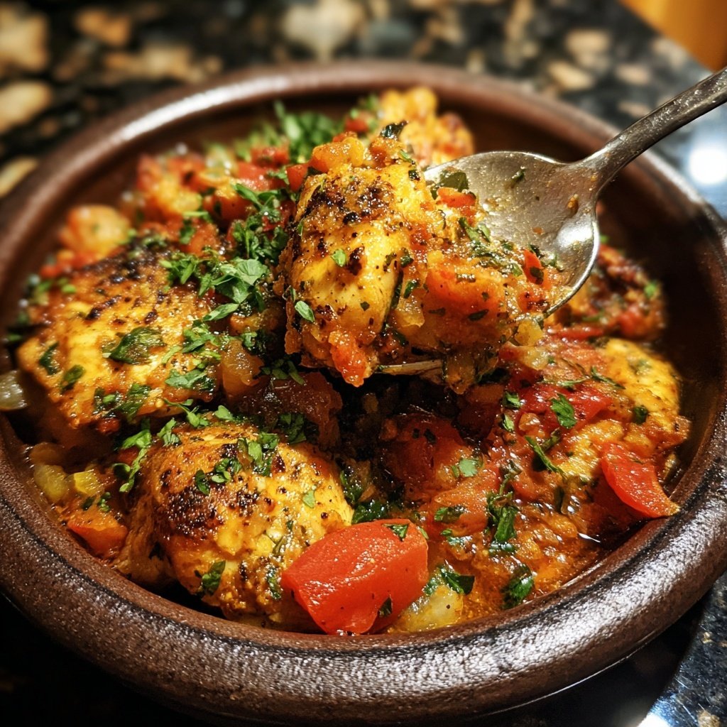 Global Flavors Moroccan Chicken Tagine