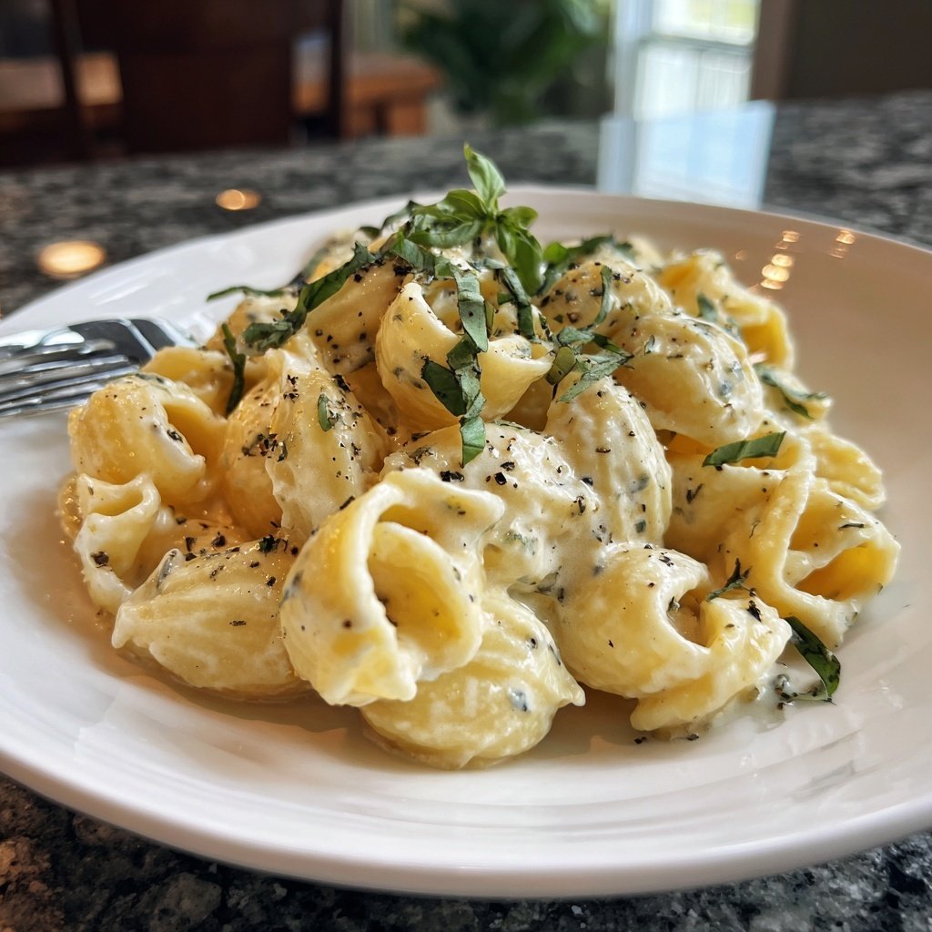 Parmesan Cream Cavatappi