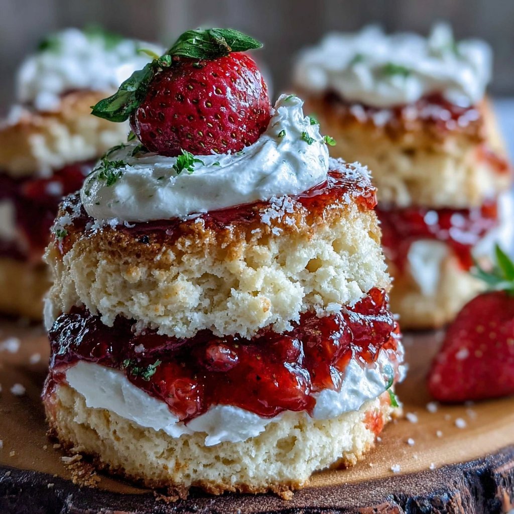 Strawberry Biscuit Shortcake