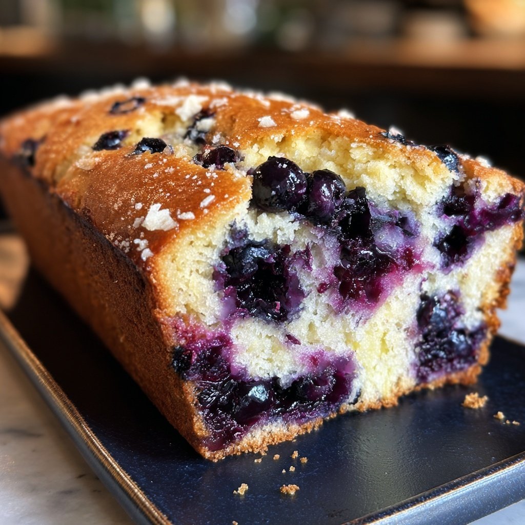 Blueberry Lemon Tea Bread